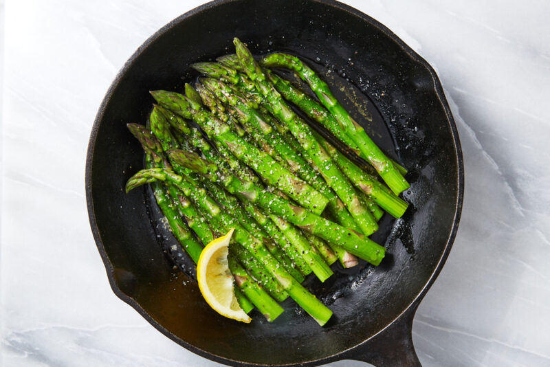 Store Cooked Asparagus