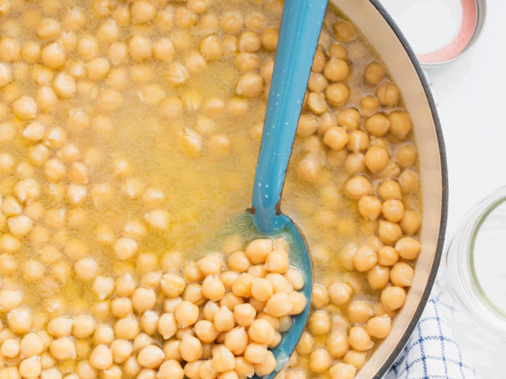 Store Cooked Chickpeas