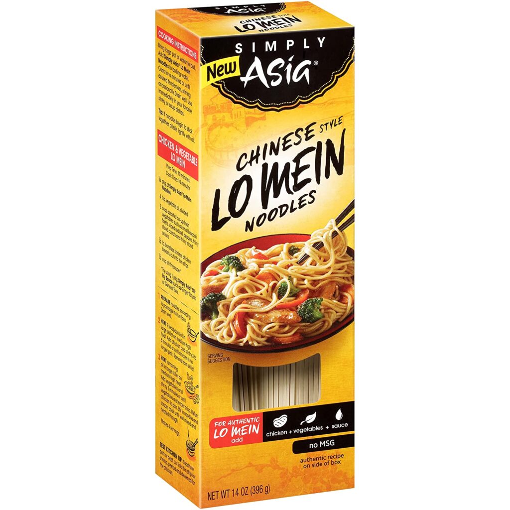 Find Lo Mein Noodles In Grocery Store