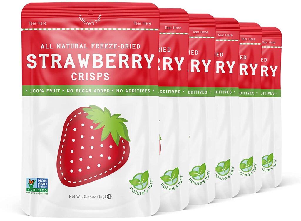 Find Freeze Dried Strawberries In Grocery Store
