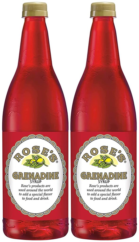Find Grenadine In Grocery Store